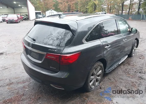 2014 Acura Mdx Advance Pkg W/Entertainment Pkg from USA, damaged, VIN 5FRYD4H86EB019877